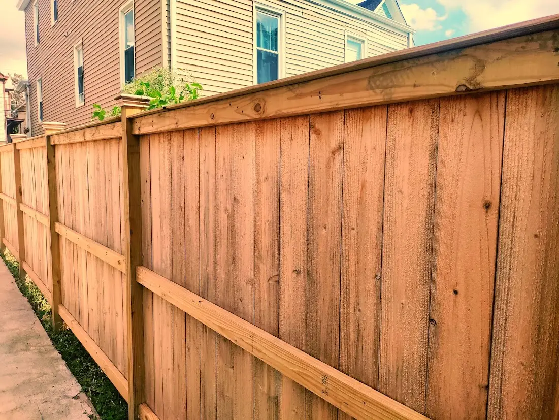 Wooden Privacy Fence